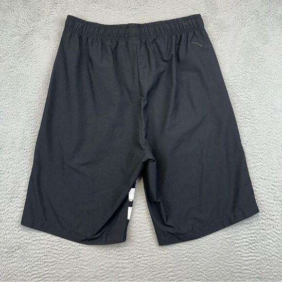 Anta Basketball Shorts Mens XL Black White Spellout Swag Elastic Waist Sports - Picture 4 of 15